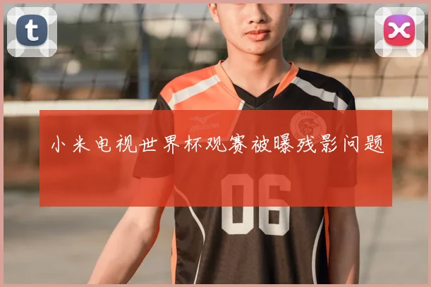 小米电视世界杯观赛被曝残影问题
